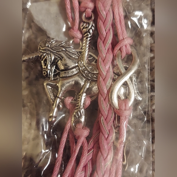 Unicorn Infinity Bracelet - Picture 2 of 5